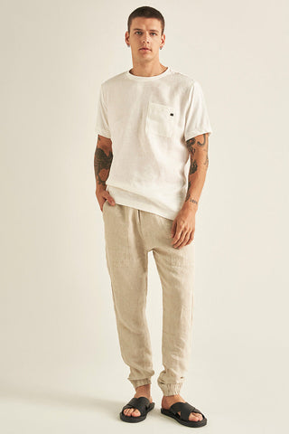 Camiseta marfil para hombre — Îlot
