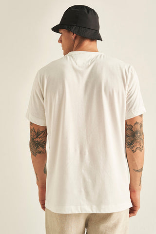 Camiseta marfil para hombre — Îlot