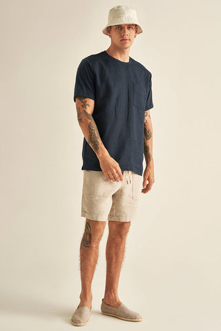 Camiseta azul para hombre — Îlot