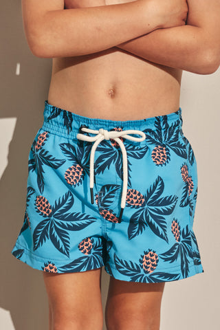 Pantaloneta azul para niño — Îlot