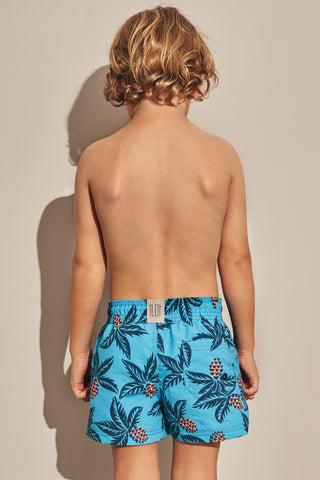 Pantaloneta azul para niño — Îlot