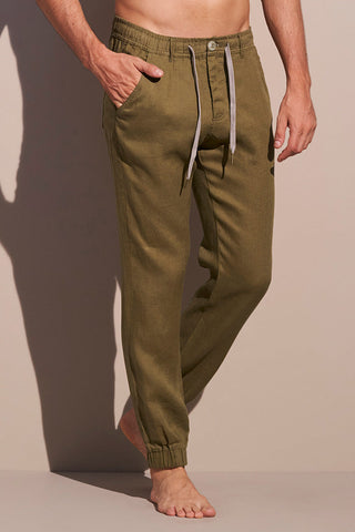 Pantalón verde para hombre — Îlot