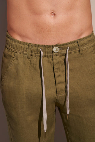 Pantalón verde para hombre — Îlot