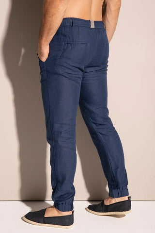 Pantalón azul para hombre — Îlot
