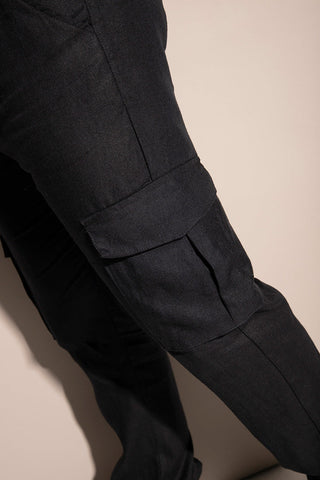Pantalón negro para hombre — Îlot