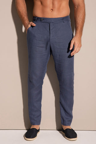 Pantalón azul para hombre — Îlot
