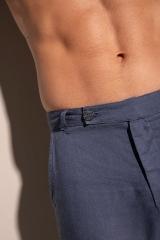 Pantalón azul para hombre — Îlot