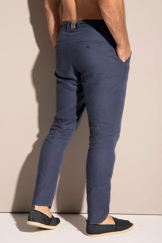 Pantalón azul para hombre — Îlot
