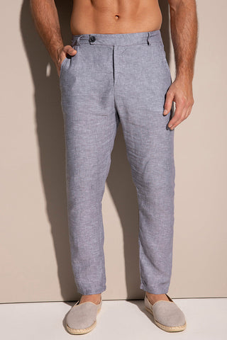 Pantalón gris para hombre — Îlot