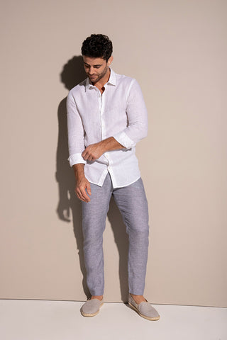 Pantalón gris para hombre — Îlot