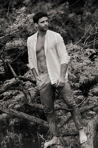 Pantalón café para hombre — Îlot