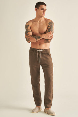 Pantalón café para hombre — Îlot