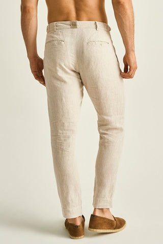 Îlot, Pantalón, PH38041, Lino, Pantalones