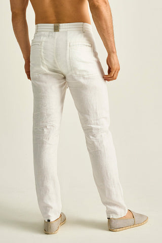 Îlot, Pantalón, PH41041, Lino, Pantalones