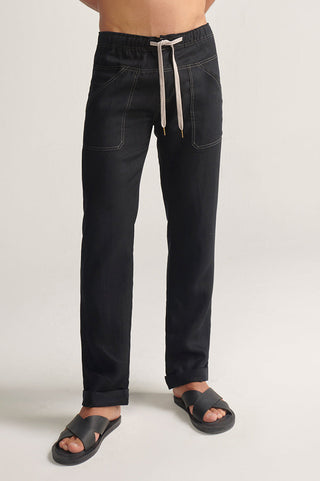 Îlot, Pantalon-PH45042, Lino, Pantalones