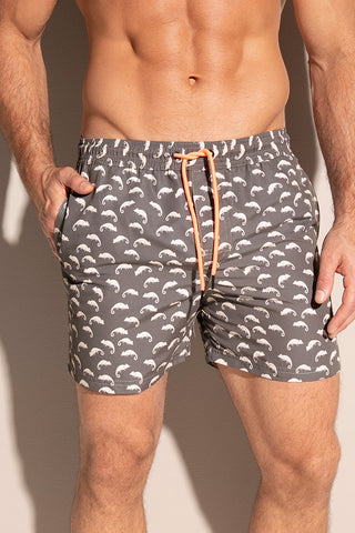 Pantaloneta gris para hombre — Îlot