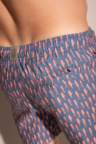 Pantaloneta multicolor para hombre — Îlot