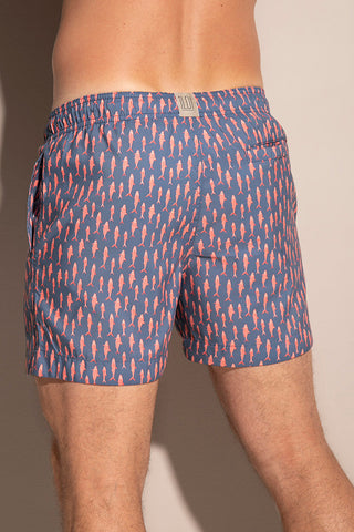 Pantaloneta multicolor para hombre — Îlot