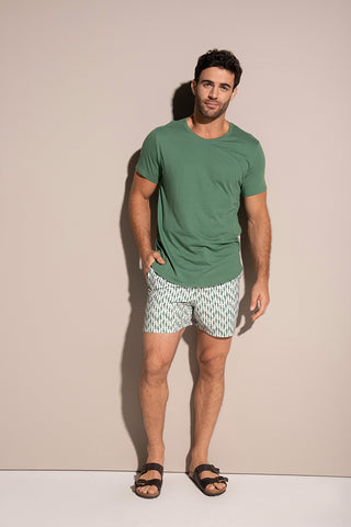 Pantaloneta multicolor para hombre — Îlot