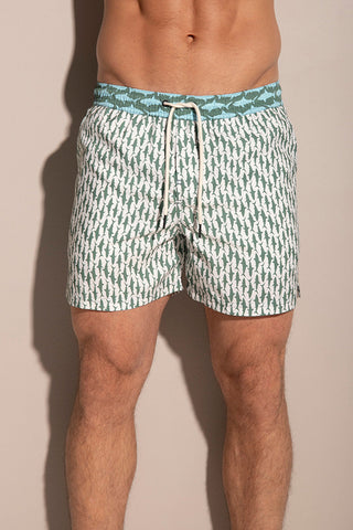 Pantaloneta multicolor para hombre — Îlot