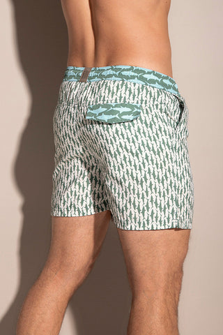 Pantaloneta multicolor para hombre — Îlot