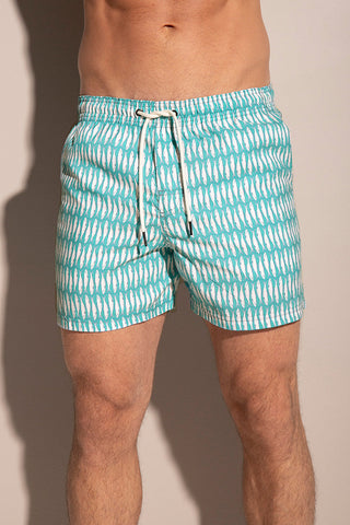 Pantaloneta azul para hombre — Îlot