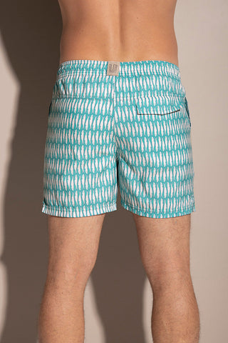 Pantaloneta azul para hombre — Îlot