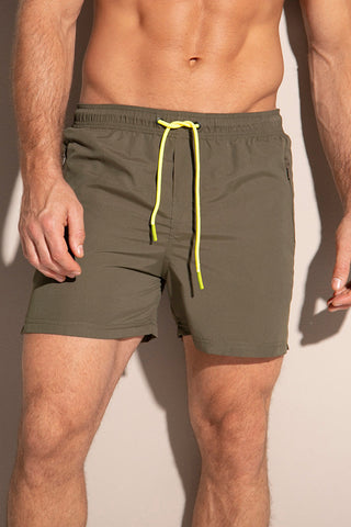 Pantaloneta verde para hombre — Îlot