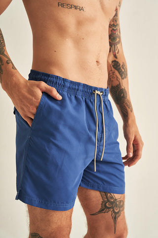 Pantaloneta azul para hombre — Îlot