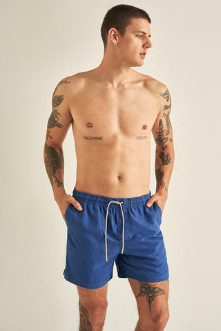 Pantaloneta azul para hombre — Îlot
