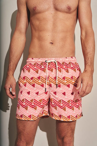 Pantaloneta naranja para hombre — Îlot