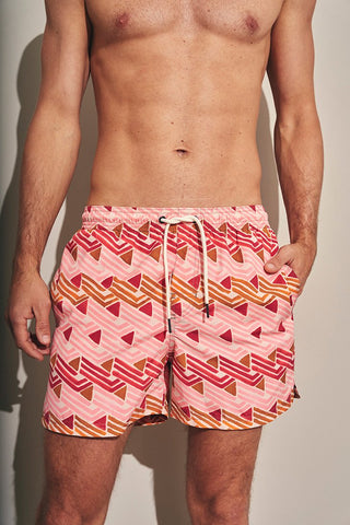 Pantaloneta naranja para hombre — Îlot