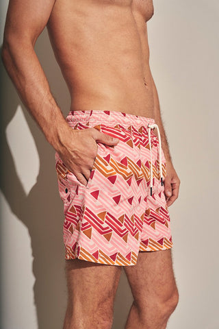 Pantaloneta naranja para hombre — Îlot