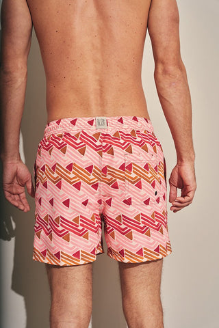 Pantaloneta naranja para hombre — Îlot