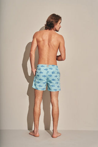 Pantaloneta azul para hombre — Îlot