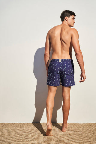 Pantaloneta azul para hombre — Îlot