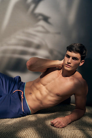 Pantaloneta azul para hombre — Îlot
