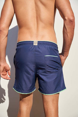 Pantaloneta azul para hombre — Îlot