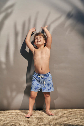 Pantaloneta azul para niño — Îlot