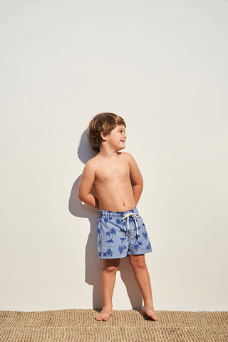 Pantaloneta azul para niño — Îlot