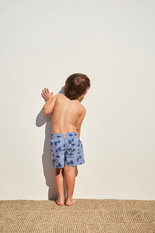 Pantaloneta azul para niño — Îlot