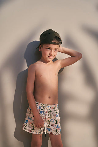 Pantaloneta multicolor para niño — Îlot