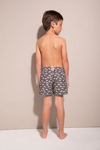 Pantaloneta gris para niño — Îlot
