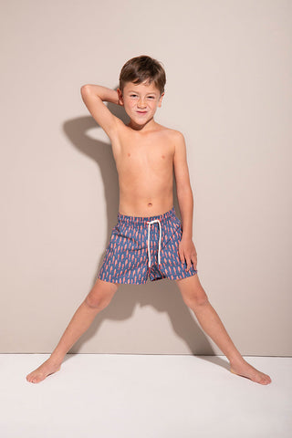 Pantaloneta multicolor para niño — Îlot