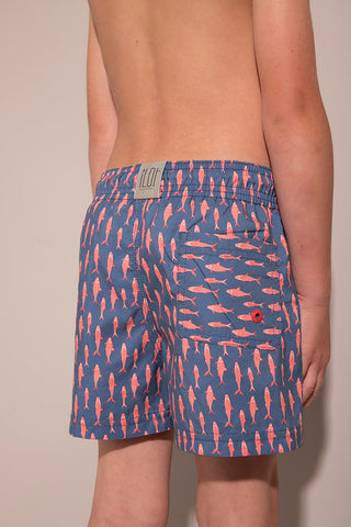 Pantaloneta multicolor para niño — Îlot