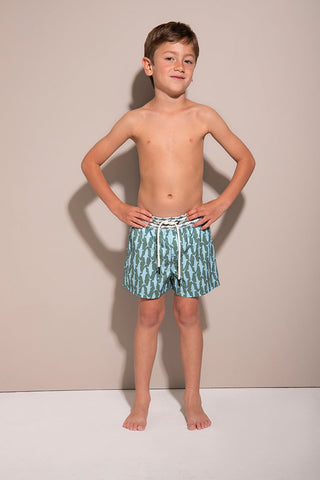 Pantaloneta verde para niño — Îlot
