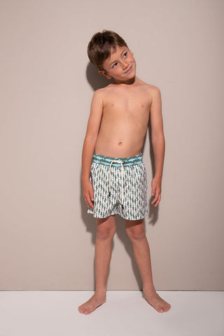Pantaloneta multicolor para niño — Îlot