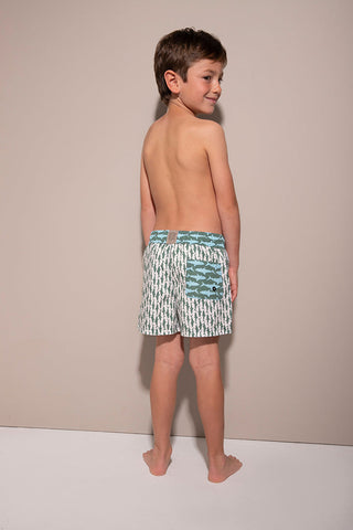 Pantaloneta multicolor para niño — Îlot