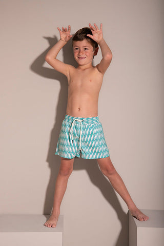 Pantaloneta azul para niño — Îlot