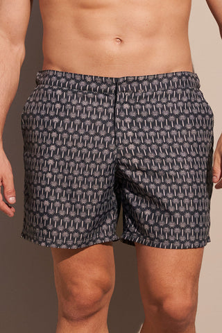 Pantaloneta Surf azul para hombre — Îlot